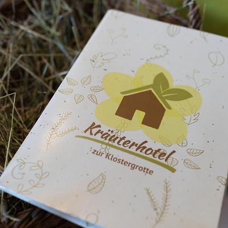Kraeuterhotel Garni Zur Klostergrotte Nohra  Εξωτερικό φωτογραφία